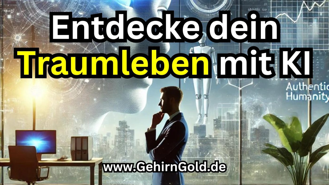 Entdecke das Gold der Gegenwart: KI und authentisches Menschsein vereint 💡🤝 cover